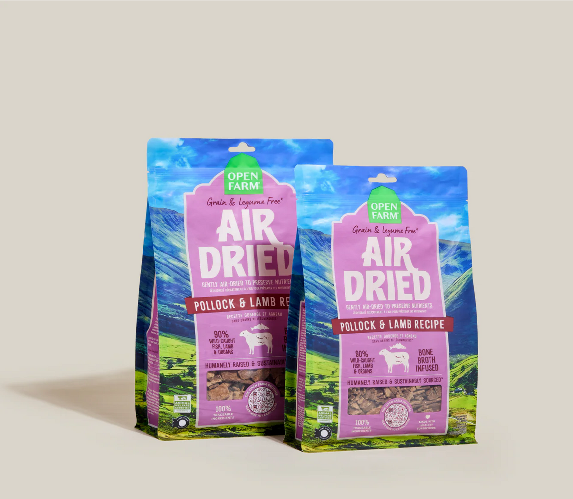 Open Farm Air Dried Pollock & Lamb Dog Food