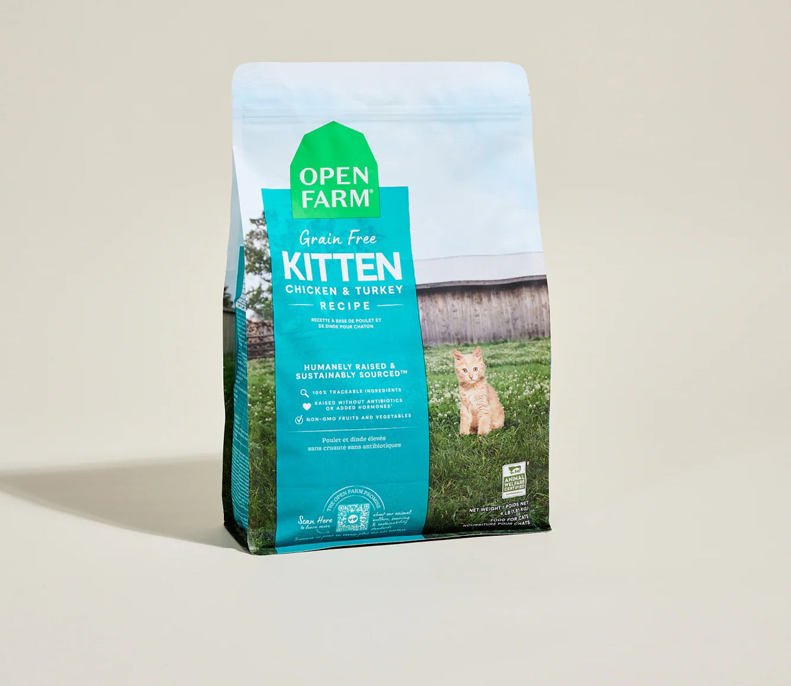 Open Farm Grain Free Kitten Dry Cat Food — 2 lb