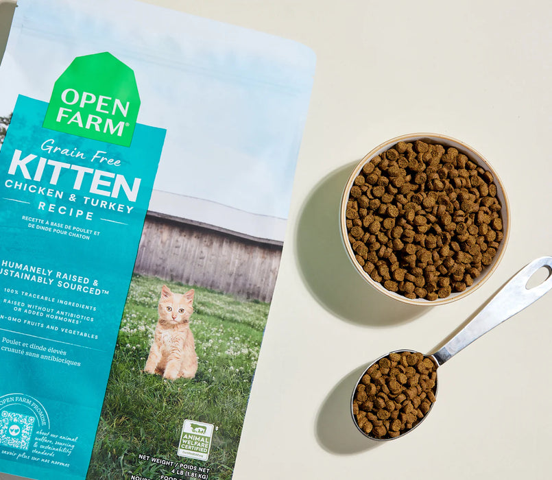 Open Farm Grain Free Kitten Dry Cat Food — 2 lb