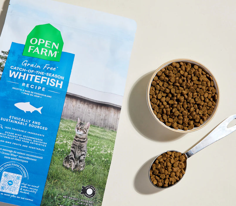 Open Farm Grain Free Catch-of-the-Season Whitefish Dry Cat Food — 2 lb