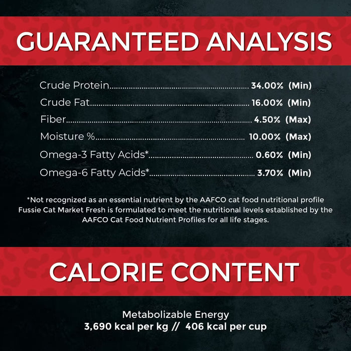 Fussie Cat Market Fresh Dry Cat Food — Chicken & Turkey Recipe