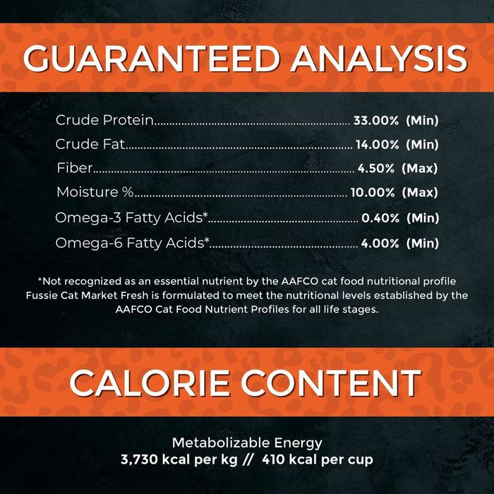 Fussie Cat Market Fresh Dry Cat Food — Turkey Recipe