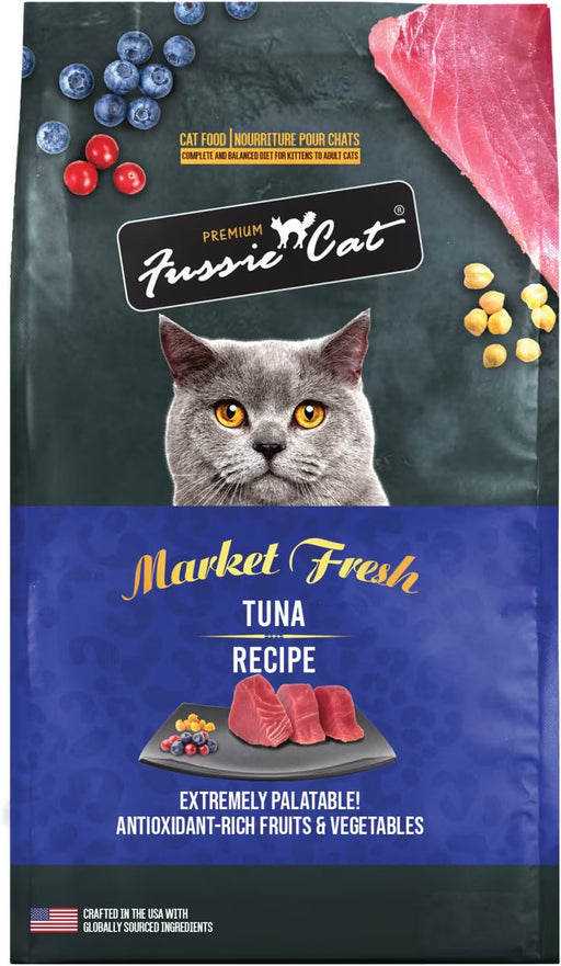Fussie Cat Market Fresh Dry Cat Food — Tuna Recipe