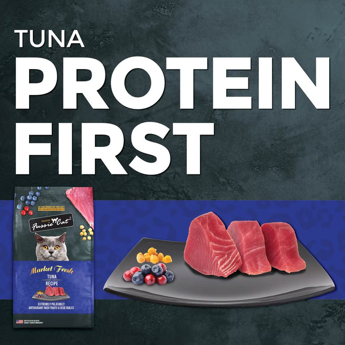 Fussie Cat Market Fresh Dry Cat Food — Tuna Recipe