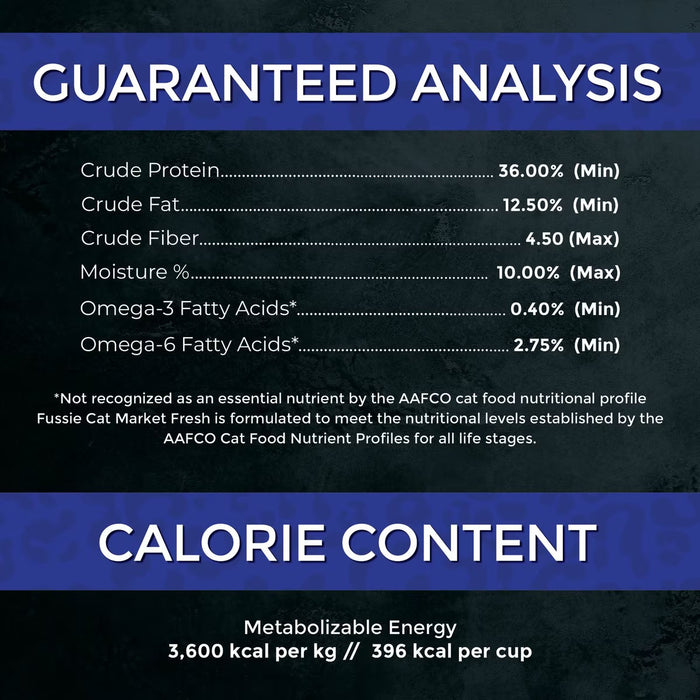 Fussie Cat Market Fresh Dry Cat Food — Tuna Recipe
