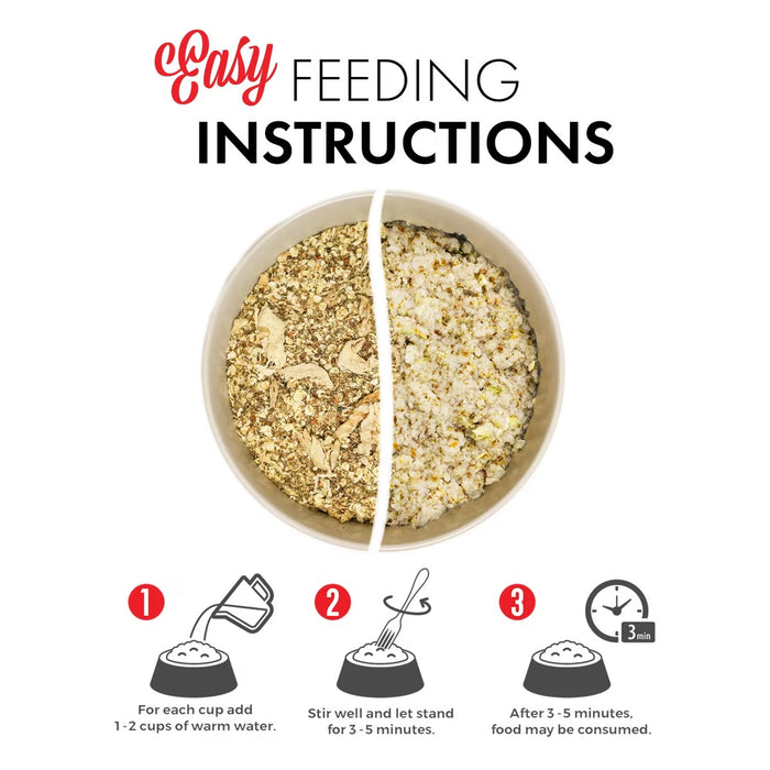 Grandma Lucy's 3 Bears Grain-Inclusive Freeze-Dried Dog Food — Fish Recipe