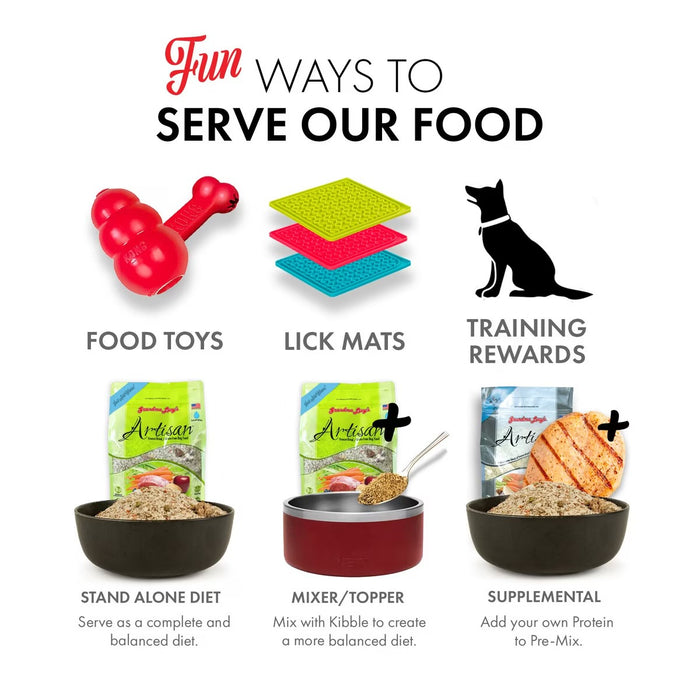 Grandma Lucy's Artisan Grain-Free Freeze-Dried Dog Food — Lamb Recipe