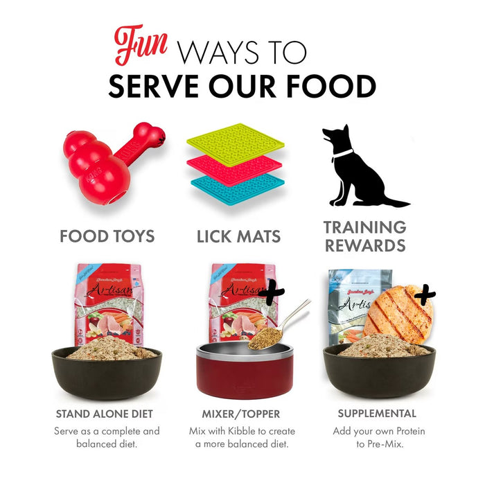 Grandma Lucy's Artisan Grain-Free Freeze-Dried Dog Food — Pork Recipe