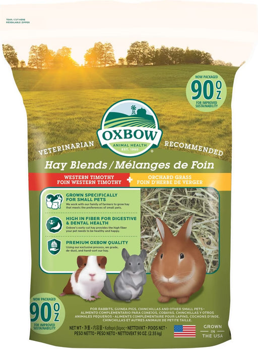 Oxbow Hay Blends Western Timothy & Orchard for Small Animals