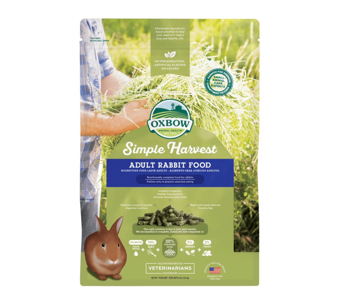 Oxbow Simple Harvest Adult Rabbit Food