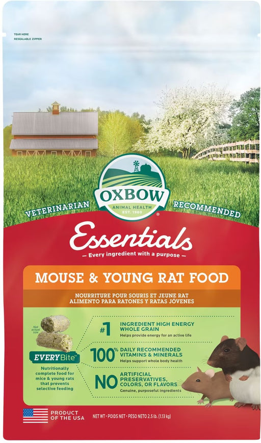 Oxbow Essentials Mouse & Young Rat Food