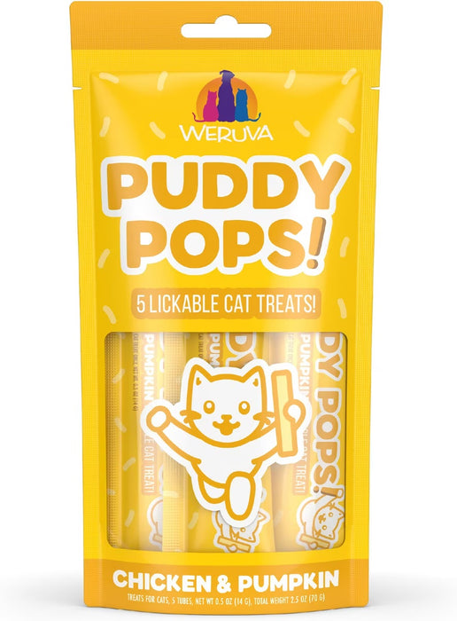 Weruva Puddy Pops Lickable Cat Treats