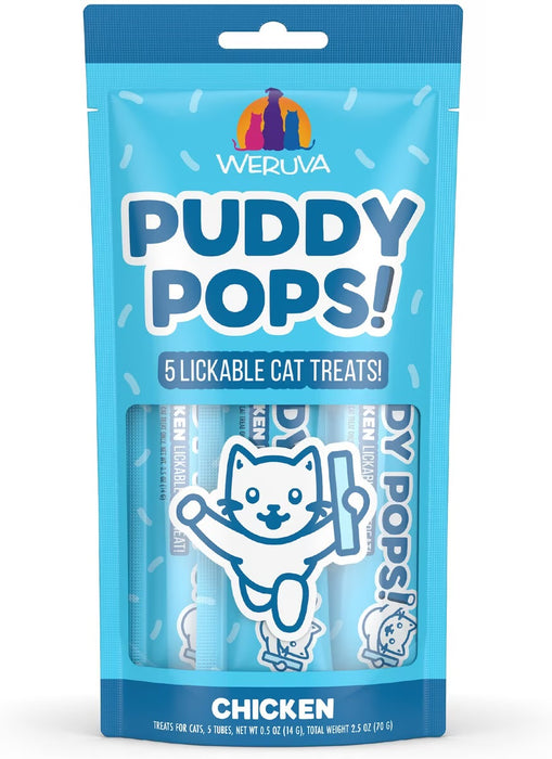 Weruva Puddy Pops Lickable Cat Treats