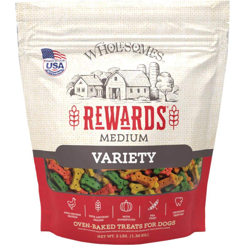 Wholesomes Rewards Classic Variety Biscuits Dog Treats