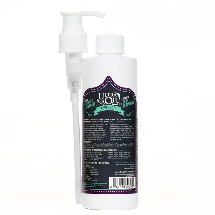 Ultra Oil Skin & Coat Supplement for Dogs and Cats