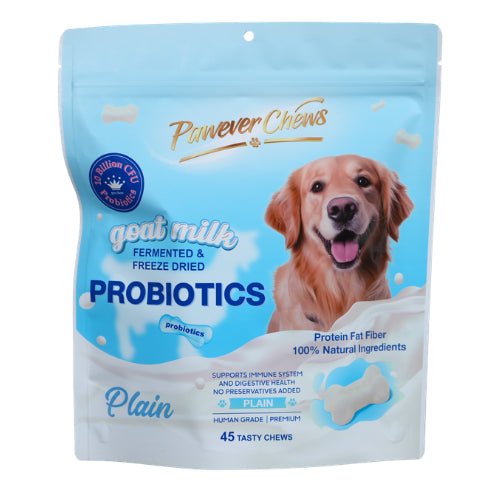 Paws N Chews Goat Milk Fermented & Freeze-Dried Probiotic Dog Treats – 50g