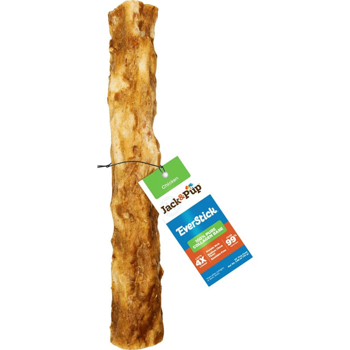 Everchew 100% Collagen Base Stick Dog Chew, 10 Inch