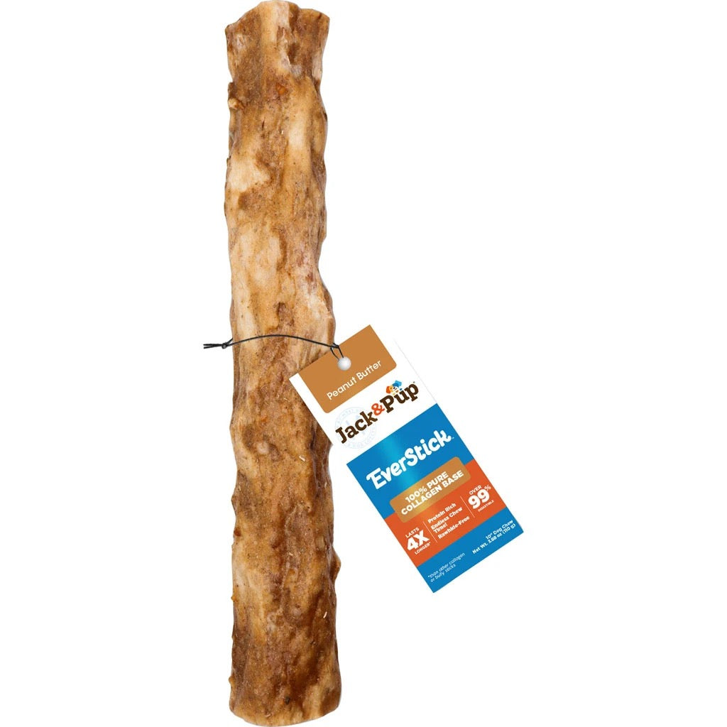 Everchew 100% Collagen Base Stick Dog Chew, 10 Inch