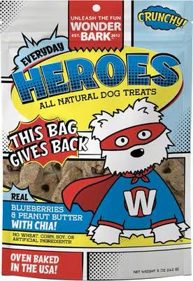 Wonder Bark Everyday Heroes Crunchy Dog Treats, 5 Oz
