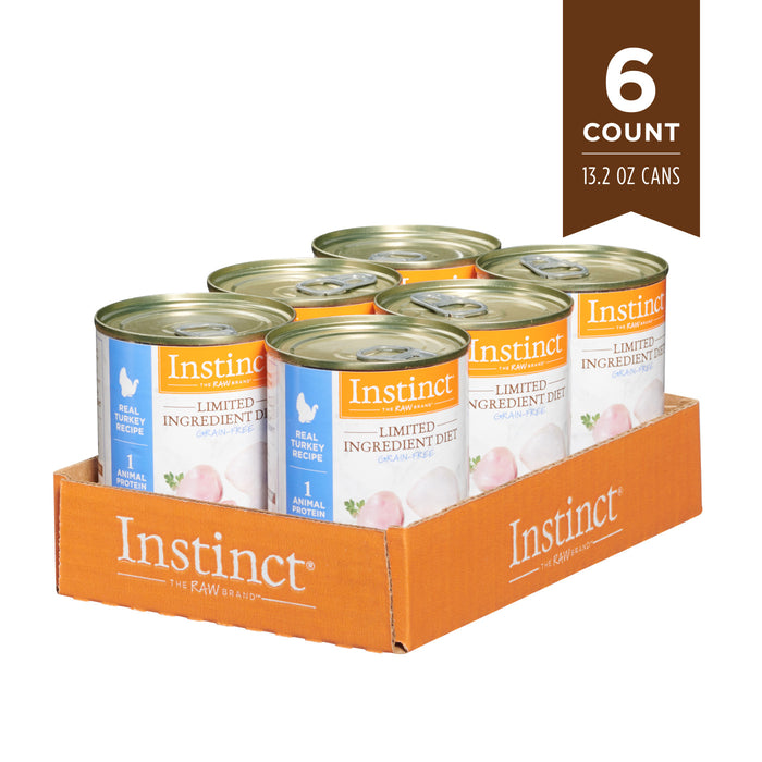 Instinct Grain Free LID Turkey Canned Dog Food