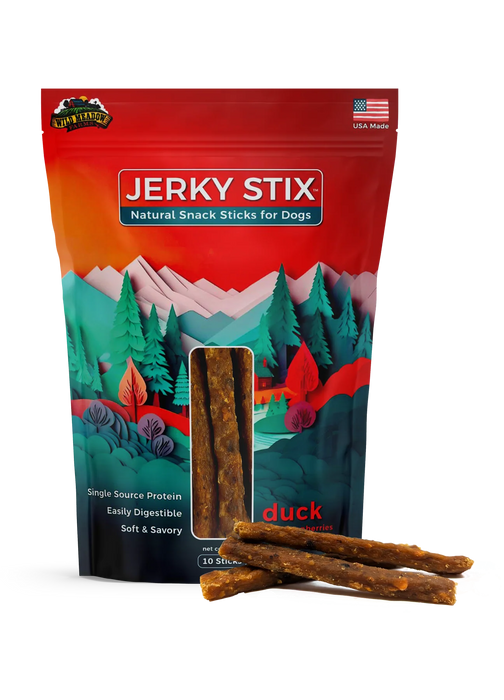 Wild Meadow Farms Jerky Stix Dog Treats – 10 Count