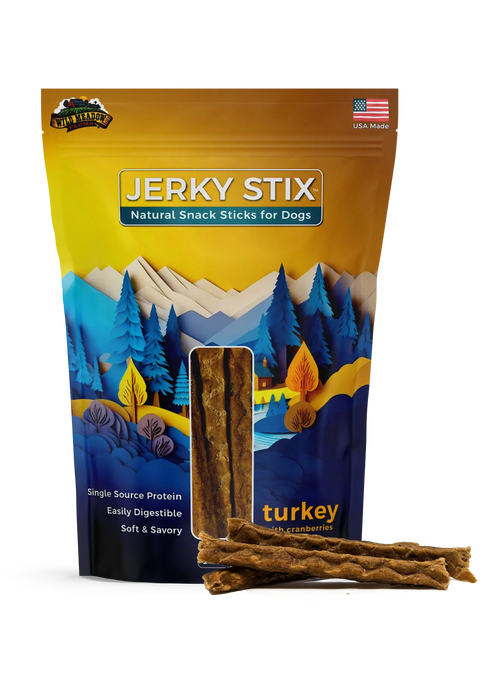Wild Meadow Farms Jerky Stix Dog Treats – 10 Count