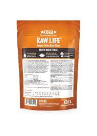 KOHA Freeze-Dried Raw Bites Chicken Entrée for Dogs 14oz Bag