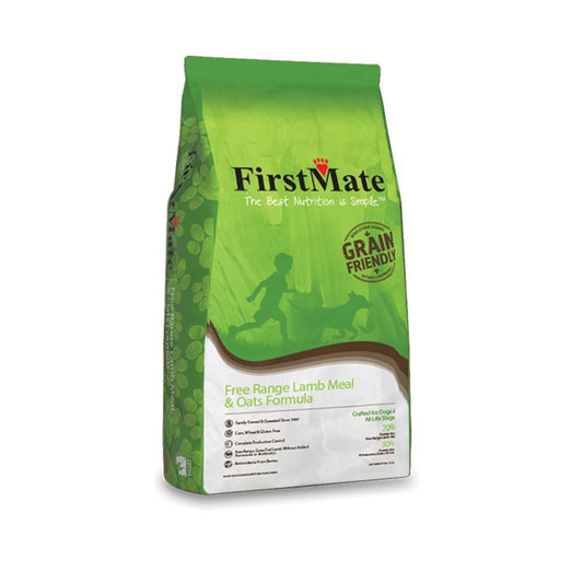 FirstMate Grain Friendly™ Free-Range Lamb Meal & Oats Formula Dry Dog Food