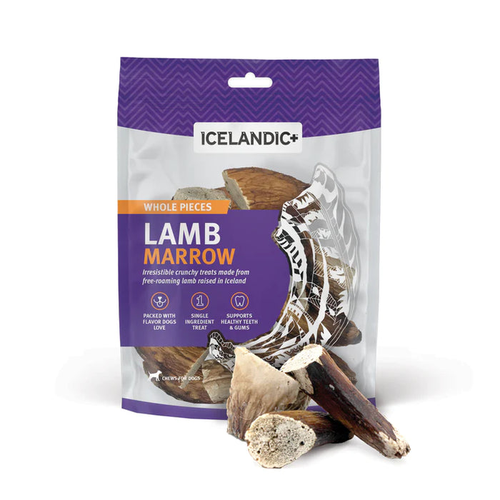 Icelandic Whole Lamb Marrow Dog Treats 4.5oz