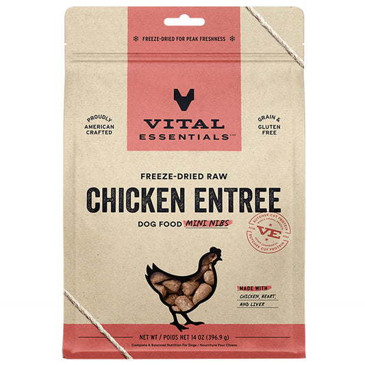 Vital Essentials Freeze Dried Mini Nibs Chicken