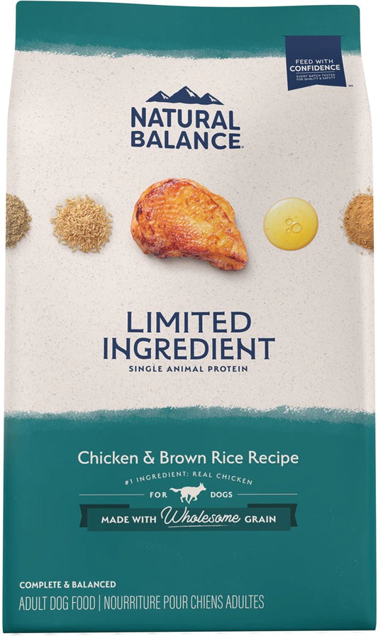 Natural Balance L.I.D. Limited Ingredient Chicken & Brown Rice Recipe Dry Dog Food