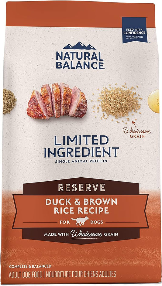 Natural Balance L.I.D. Reserve Duck & Brown Rice Recipe Dry Dog Food