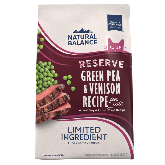 Natural Balance L.I.D. Limited Ingredient Diet Adult Grain Free Green Pea & Venison Adult Dry Cat Food
