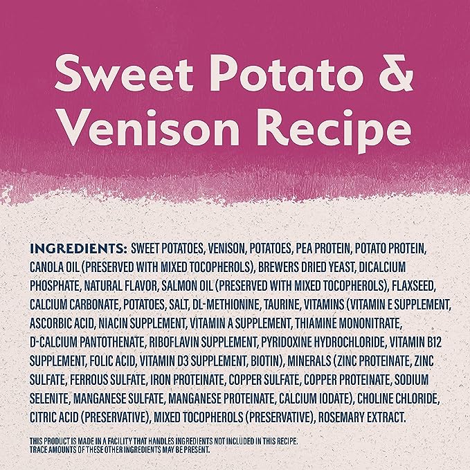Natural Balance L.I.D. Limited Ingredient Diets Reserve Sweet Potato & Venison Dry Dog Food