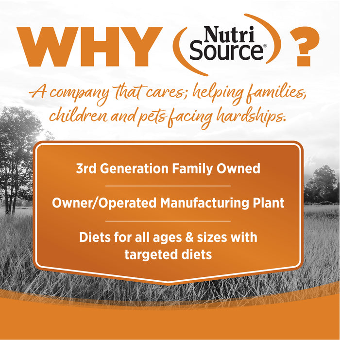 NutriSource Lamb Meal & Peas Formula Grain Free Dry Dog Food