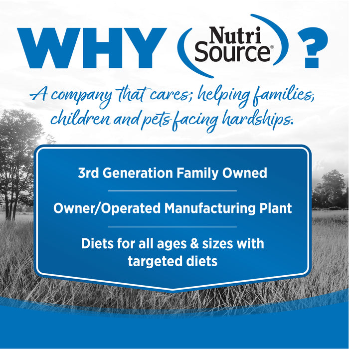 NutriSource Grain Free Large Breed Chicken & Pea Dry Dog Food