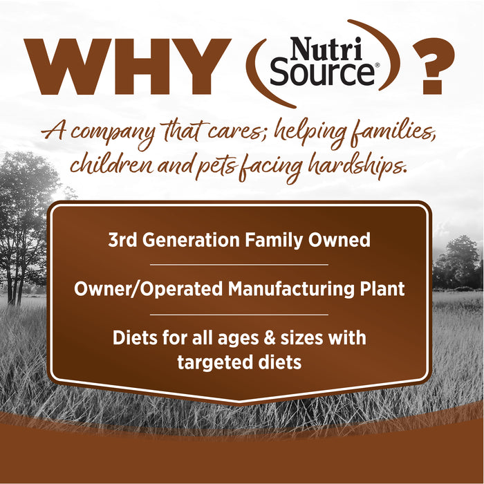 NutriSource Grain Free Large Breed Lamb Dry Dog Food