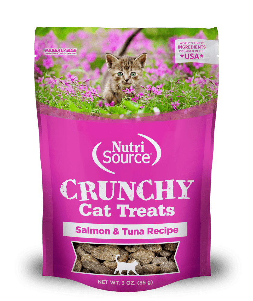 Nutrisource Crunchy Cat Treats Salmon & Tuna 3oz