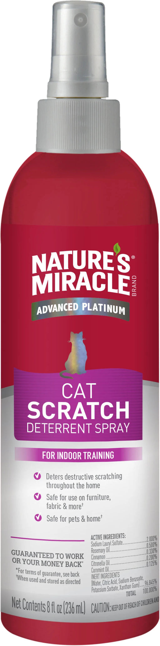 Nature's Miracle Scratching Deterrent Spray - Just for Cats