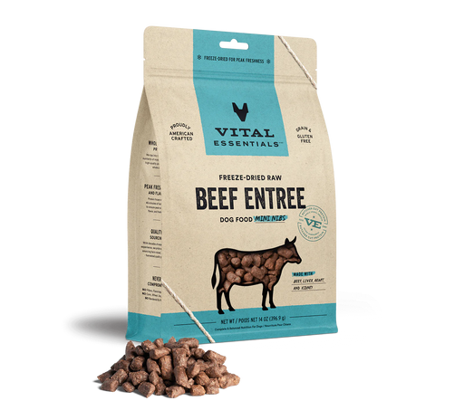 Vital Essentials Freeze-Dried Mini Nibs Beef