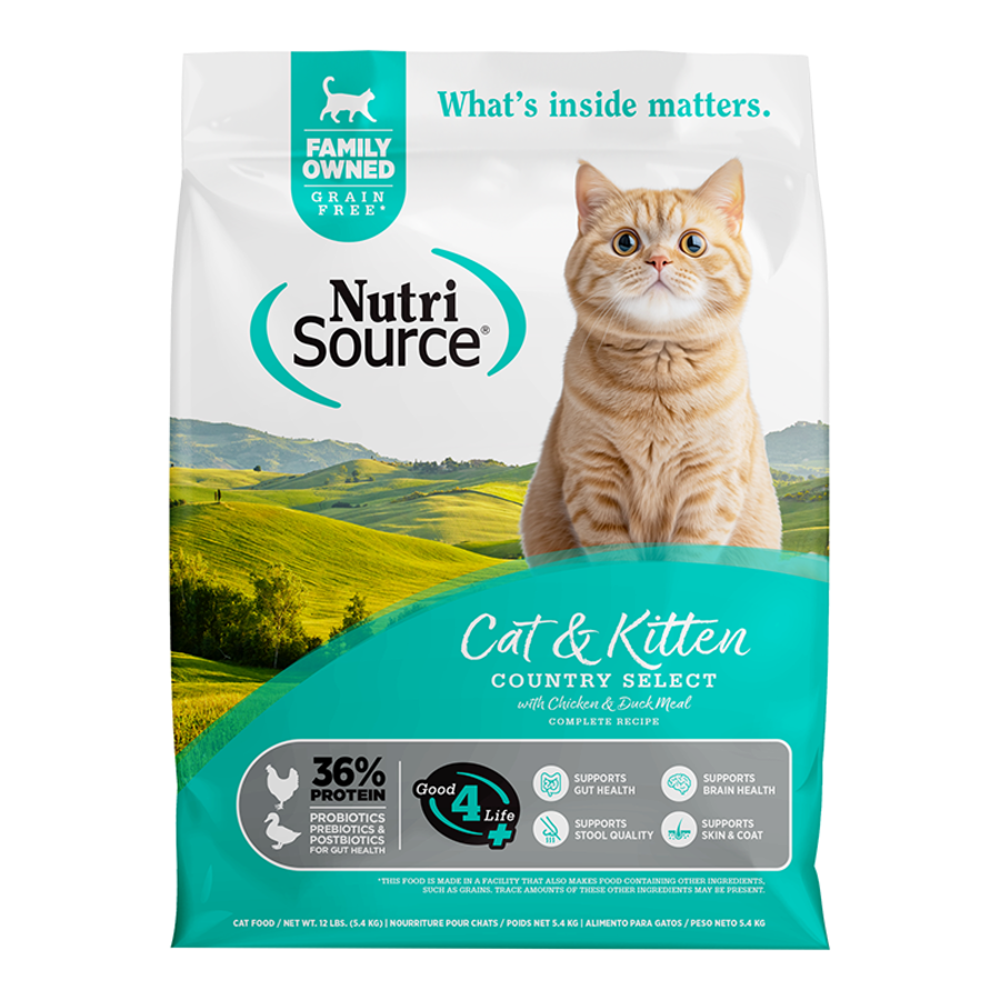 NutriSource Grain Free Country Select Entree Dry Cat Food