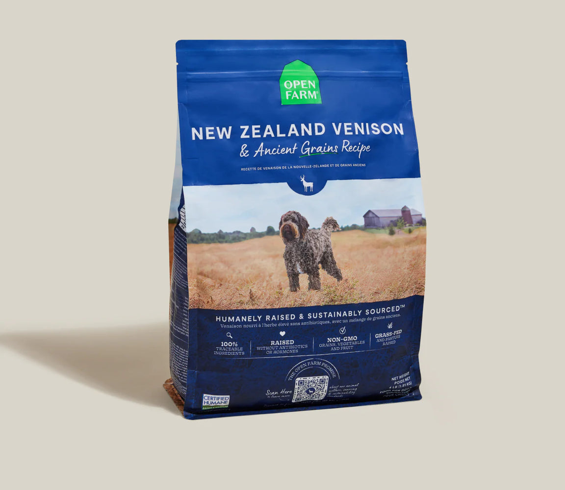 Open Farm Dog Ancient Grains Venison