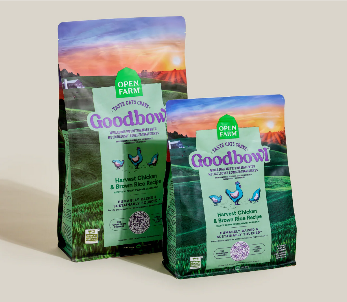 Open Farm Goodbowl Harvest Chicken & Brown Rice Cat Food