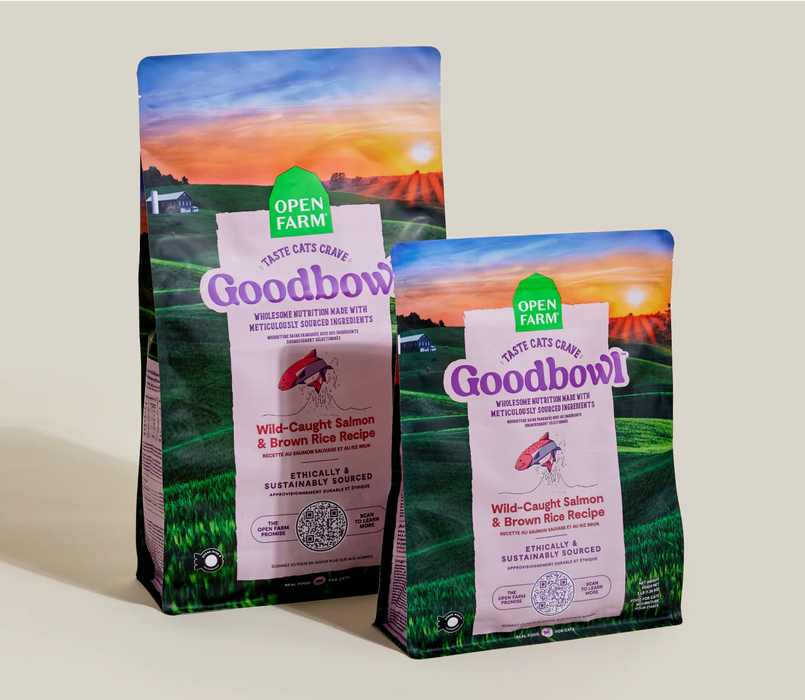 Open Farm Goodbowl Wild-Caught Salmon & Brown Rice Cat Food