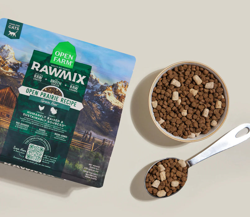 Open Farm Open Prairie Grain-Free RawMix Cat Food