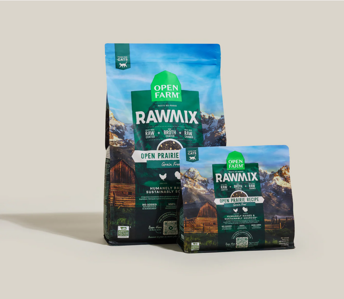 Open Farm Open Prairie Grain-Free RawMix Cat Food