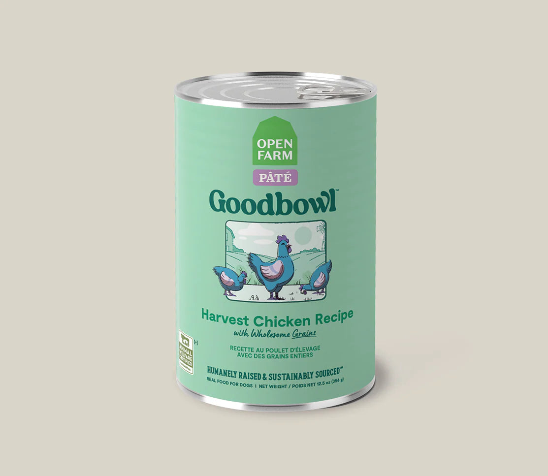 Open Farm Goodbowl Harvest Chicken Pâté for Dogs 12.5oz
