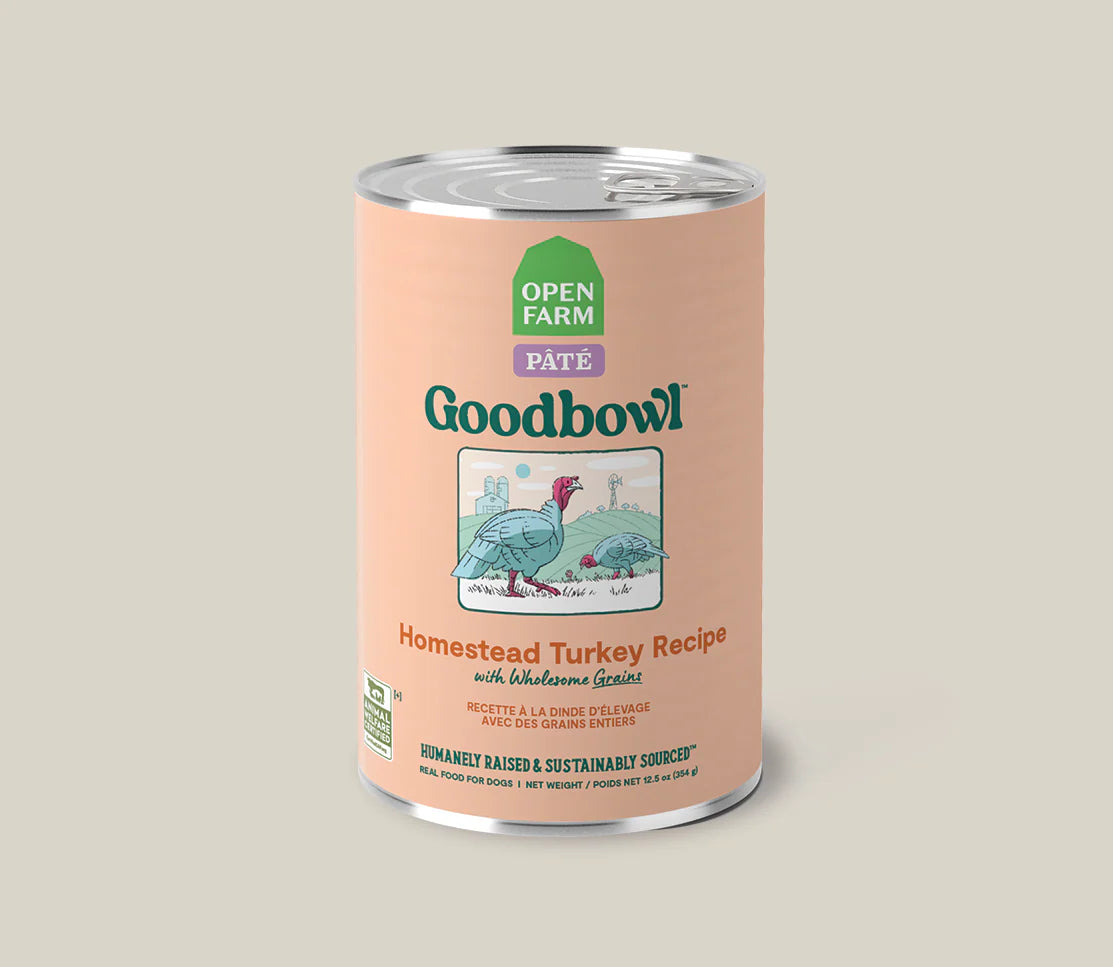 Open Farm Goodbowl Homestead Turkey Pâté for Dogs 12.5oz