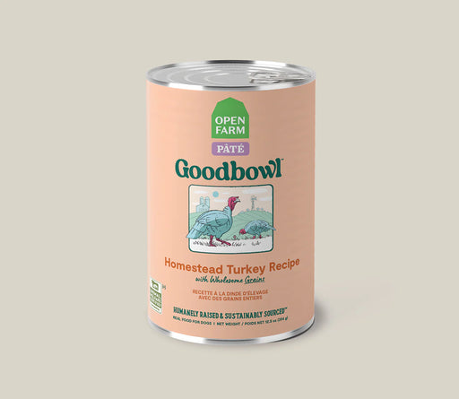 Open Farm Goodbowl Homestead Turkey Pâté for Dogs 12.5oz