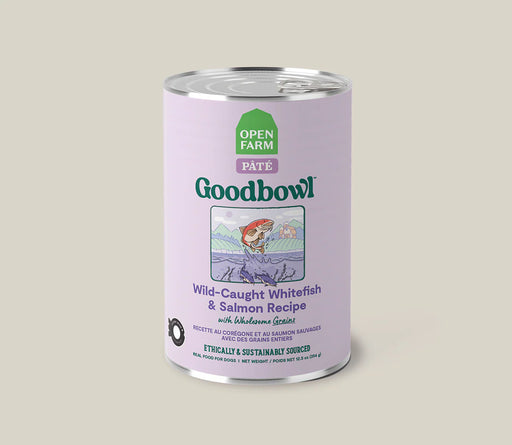 Open Farm Goodbowl Wild-Caught Whitefish & Salmon Pâté for Dogs 12.5oz
